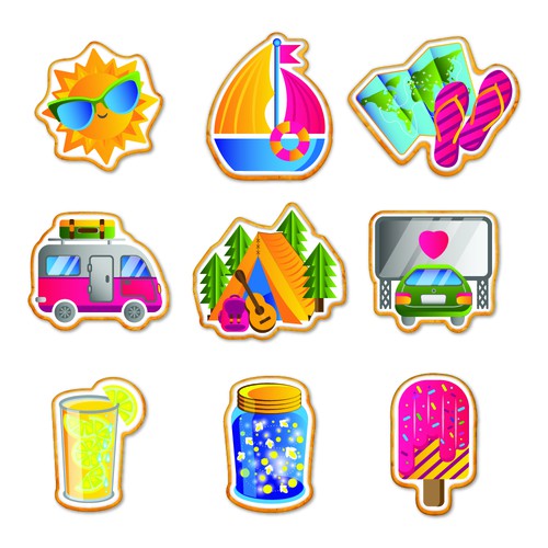  Summer Cookies Design