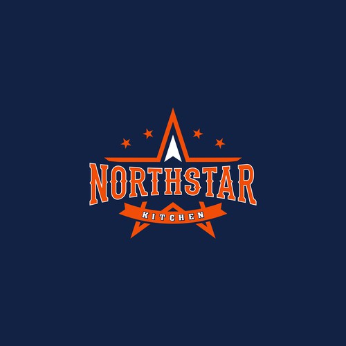 Logo design with college style for Northstar Kitchen.