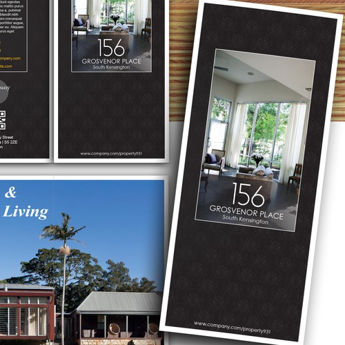 Tri-Fold Luxury Real Estate Brochure - Guaranteed!!