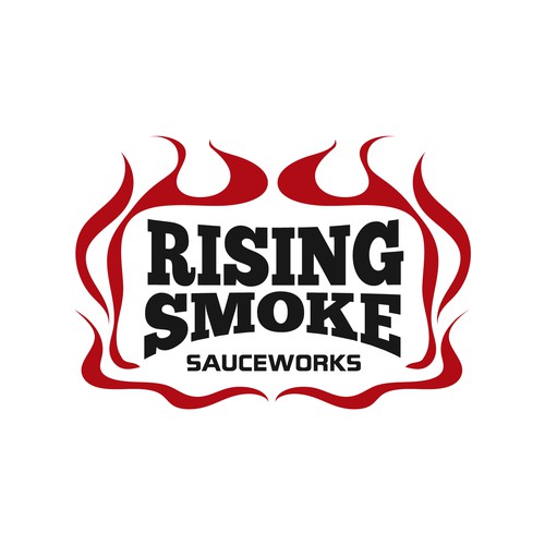 Logo suggestion for rising smoke sauce works