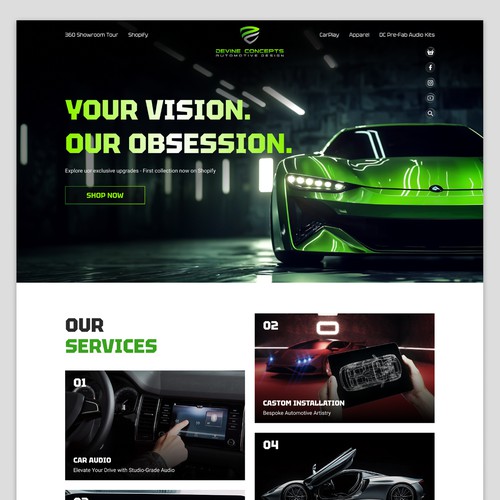Auto Shop design