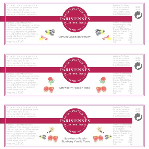 4 News Flavors collection for Les Petites Parisiennes range