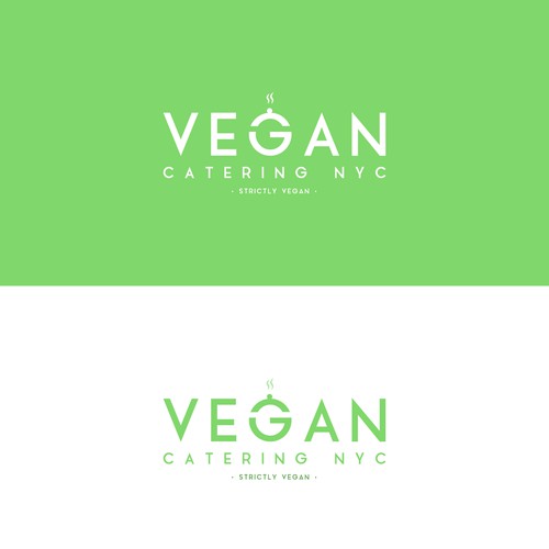 Logo concept for a Vegan Catering company