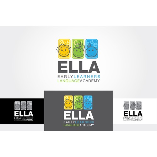 ELLA Early Learners Language Academy needs a new logo