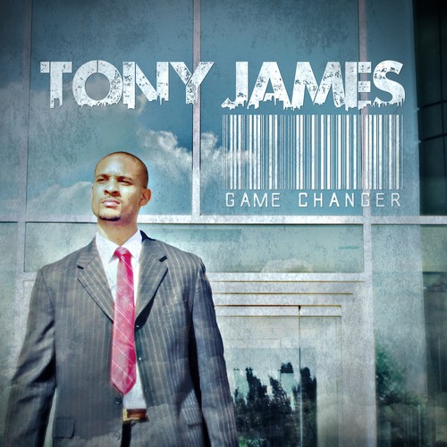 CD Album Cover Design - "Game Changer" by artist Tony James