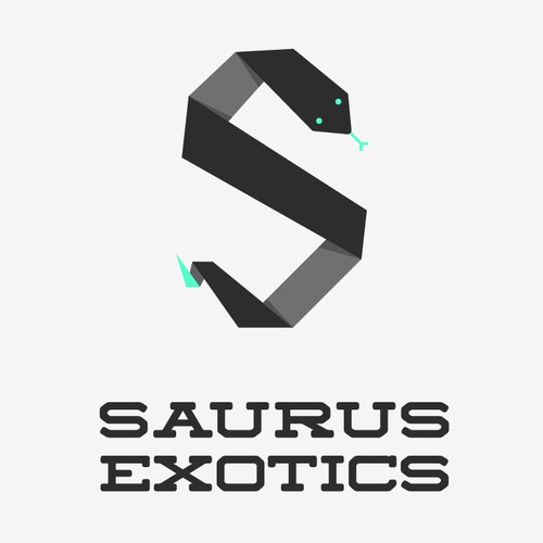 Create a unique logo for an exotic reptile business