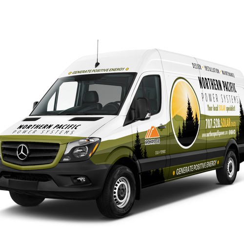 Solar Systems Van Wrap