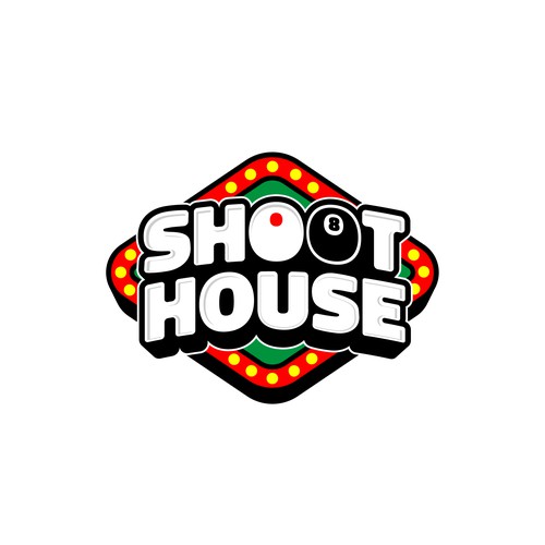 Logo para ShootHouse - Billiard and Snooker