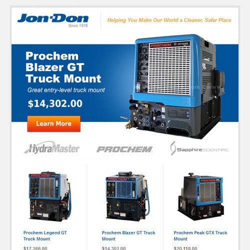 Jon-Don email marketing rebranding