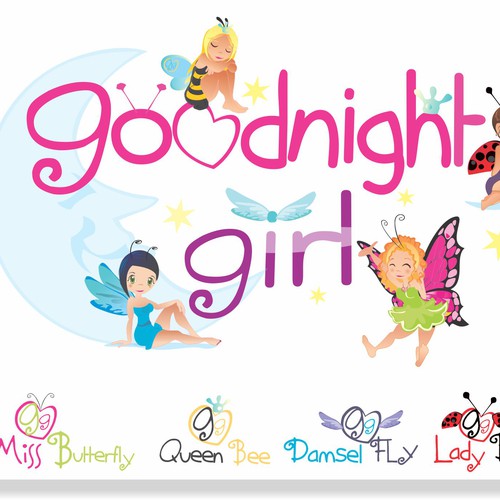 Design a logo for my  new company -  Goodnight Girl