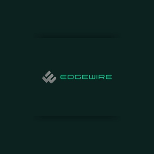 visionary logo concept for Edgewire .