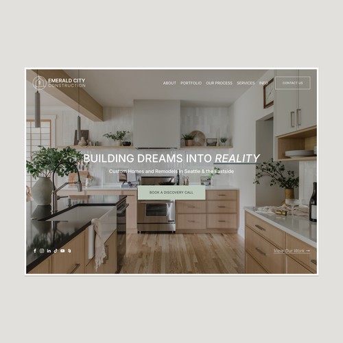 Emerald City Construction Website & Logo