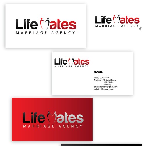 Create the next logo for Life Mates Marriage Agency 