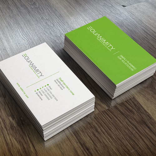 Business Card for Equanimity