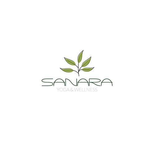 Logo for a Yoga/wellness center