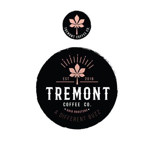 Vintage/Bold Logo concept for Tremont Coffee Co.