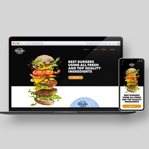 Web Design Needed for a Fast Casual Burger Joint in a Beach Town