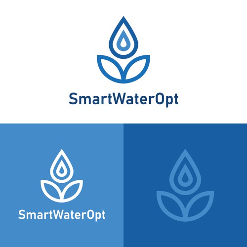 SmartWaterOpt - Logo Design