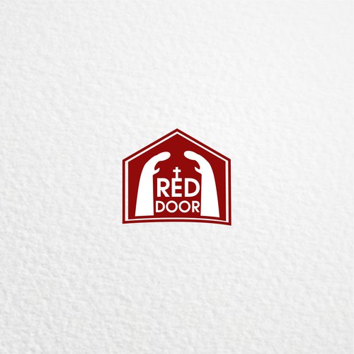 logo design of church "Red Door"