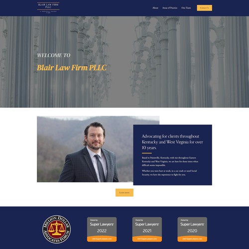 Blair Law Firm PLLC Design and SEO