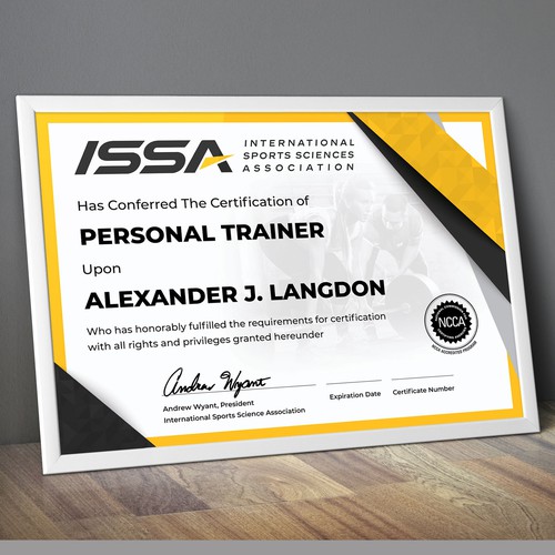 certificate design