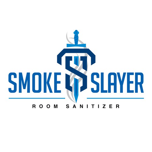 Create a bold new logo for Smoke Slayer