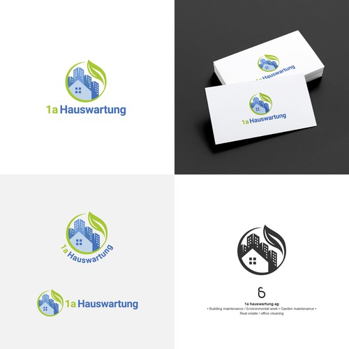 Logo design for 1a hauswartung ag