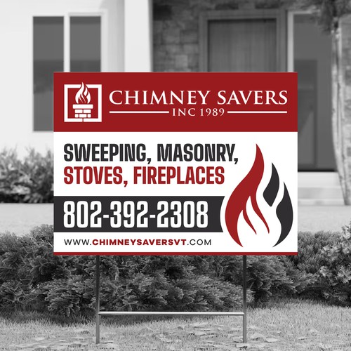 Chimney Savers Yard Sign