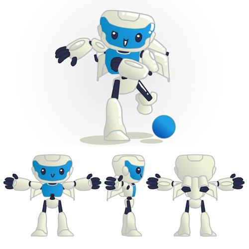 AI Tech Company Mascot 