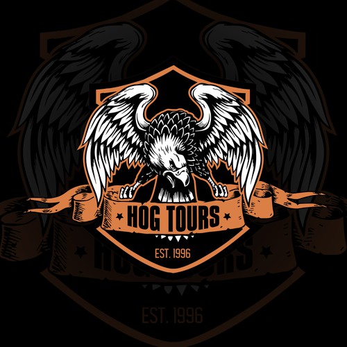Motorcycle Tour Company Logo