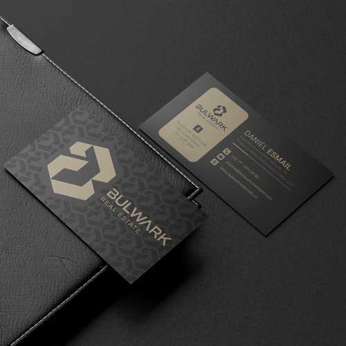 Real Estate Elegant Business Card 