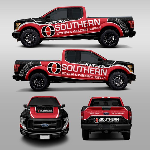 Southern Oxygen & Welding Supply Truck Wrap