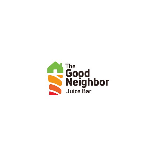 Logo concept for juice bar 