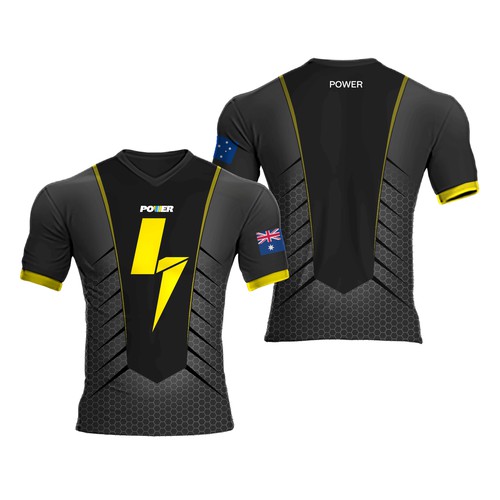 Simple Eye-Catching Esports Jersey