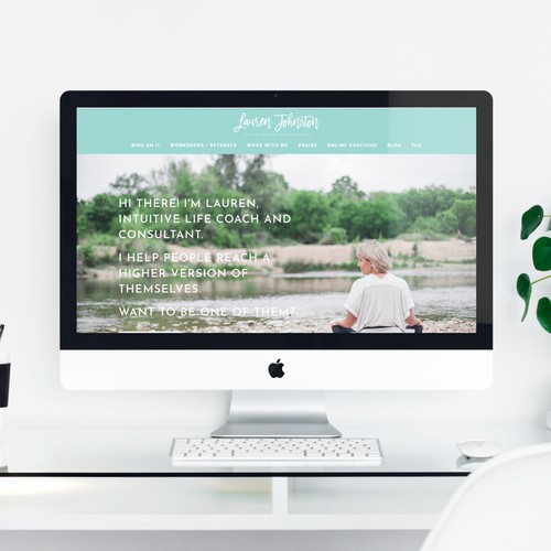 Bright Branding and Website Design for Life Coach