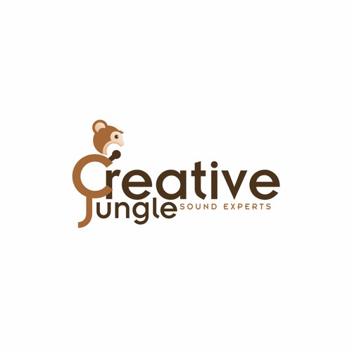 logo and business card for Creative Jungle