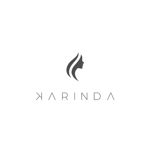 Logo for Karinda, a specialized hairdresser