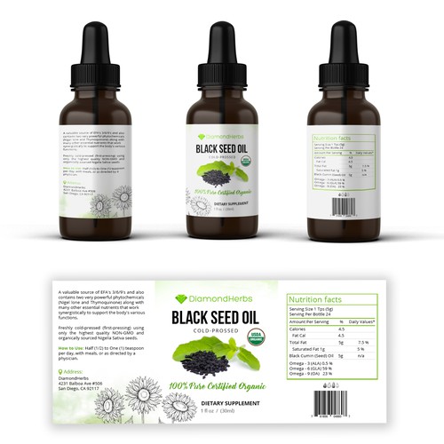 Product Label Design
