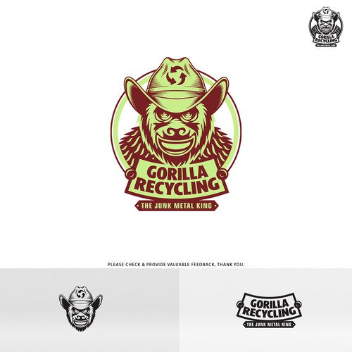Gorilla Recycling Logo