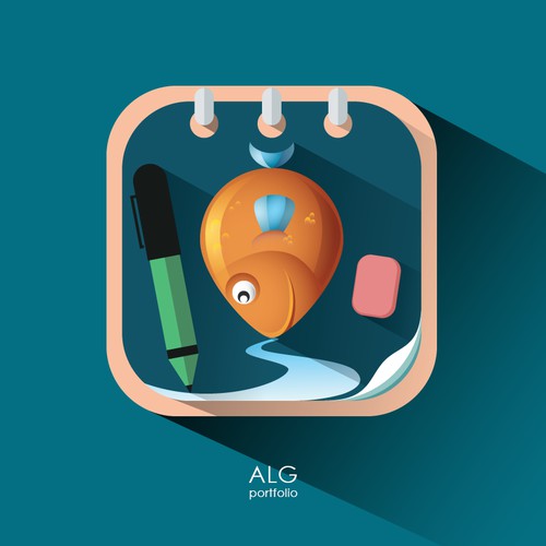 Icon for Fishing Notes App