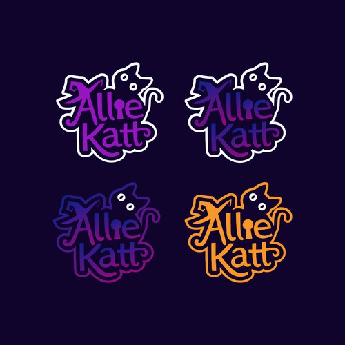 Allie Katt Logo Concept