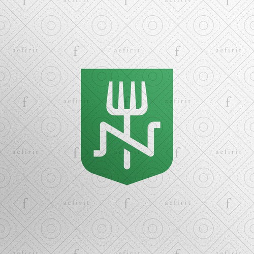 Garden Shield Logo - Ready for Sale