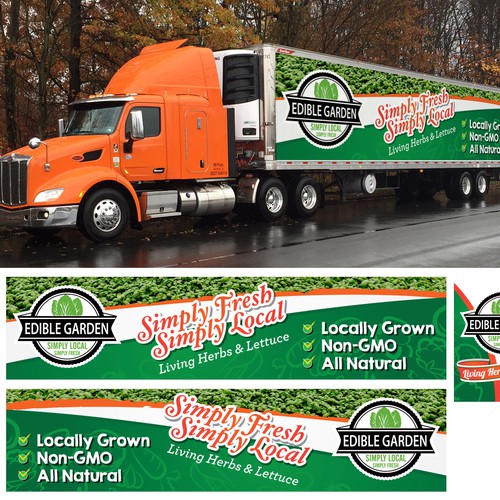 EDIBLE GARDEN TRAILER WRAP