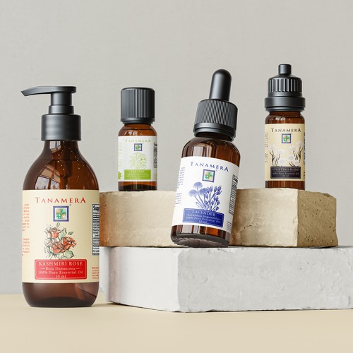 Oil Label Design 