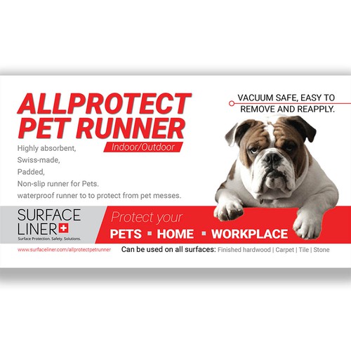 All Protect Pet Runner flyer