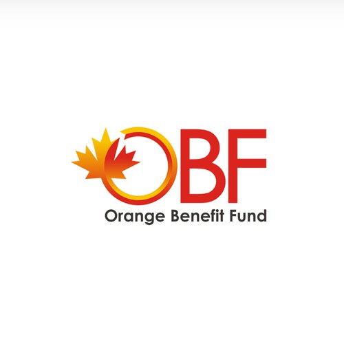 Logo and business card for OBF Orange Benefit Fund