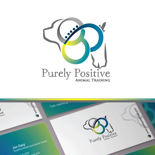 Logo that can reflect calmness, enjoyment and relaxation in the animal as it begins to understand