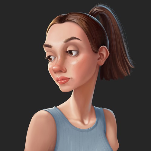 Creating a character of girl