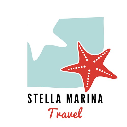 Create a compelling logo for Stella Marina Travel, a concierge travel company specializing in Italy & Europe.