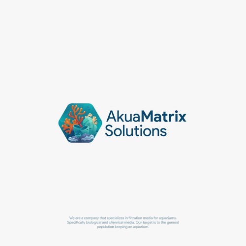 AkuaMatrix Solutions Logo Design